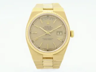 Rolex Day-Date 19018 18k yellow gold Champagne