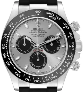 Rolex Daytona 116519LN White gold Silver