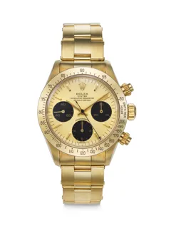 Rolex Daytona 6265 18k yellow gold Champagne