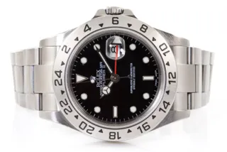 Rolex Explorer II 16570 40mm Stainless steel Black