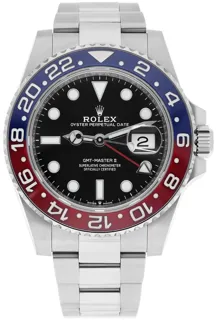 Rolex GMT-Master II 126710BLRO-0002 Stainless steel Black