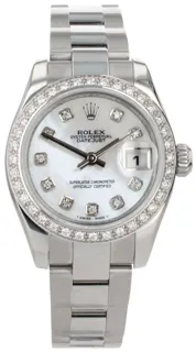 Rolex Lady-Datejust 179160 Stainless steel White