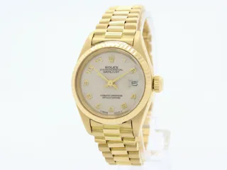 Rolex Lady-Datejust 69178 18k yellow gold Cream