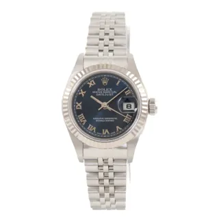 Rolex Lady-Datejust 79174 Stainless steel Blue