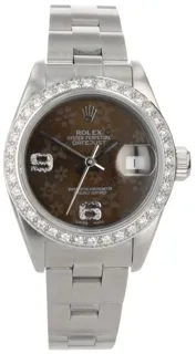 Rolex Oyster Perpetual 69160 Stainless steel brown