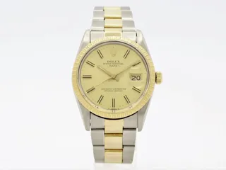 Rolex 15053 Stainless steel and 18k yellow gold Champagne