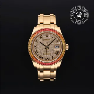 Rolex Pearlmaster 86348SAJOR 39mm Yellow gold