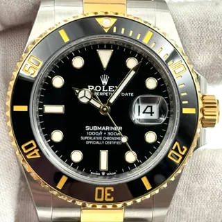 Rolex Submariner 126613LN-0002 41mm Yellow gold and Oystersteel Black