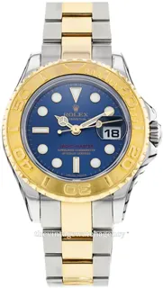 Rolex Yacht-Master 169623/4 29mm 18 carat yellow gold$steel Blue