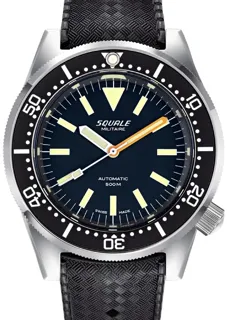 Squale 1521 1521MILIT.HT Stainless steel Black