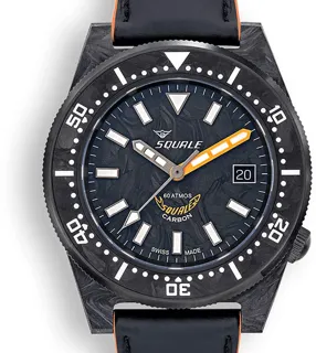 Squale T-183 T183AFCOR.RLOR Carbon fiber Black