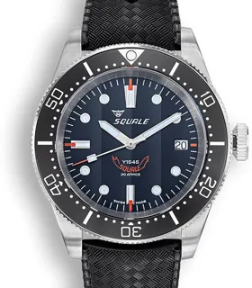 Squale 1545 1545BKBKC.HT Stainless steel Black