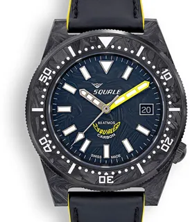 Squale T-183 T183AFCY.RLY Carbon fiber Black