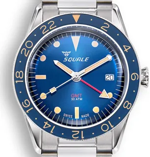 Squale Sub-39 SUB-39GMTB.BR22 Stainless steel Blue