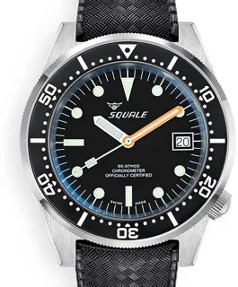 Squale 1521 1521COSCL.HT Stainless steel Black