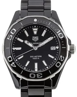 TAG Heuer Aquaracer Lady WAY1390.BH0716 Ceramic and Stainless steel Black