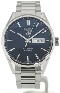 TAG Heuer Carrera Calibre 5 WAR201E.BA0723 Stainless steel Blue