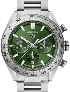 TAG Heuer Carrera CBN2A10.BA0643 Stainless steel Green