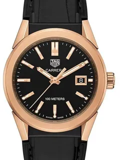 TAG Heuer Carrera WBG1351.FC6418 Rose gold and Stainless steel Black