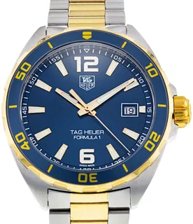 TAG Heuer Formula 1 Quartz WAZ1120.BB0879 Yellow gold and Stainless steel Blue