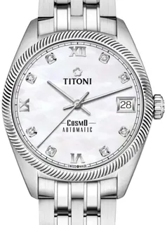 Titoni Cosmo 828 S-652 Stainless steel White