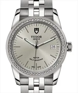 Tudor Glamour M55020-0004 Stainless steel Silver