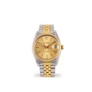 Tudor Prince Oysterdate 75203 Yellow gold and Stainless steel