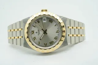 Tudor Royal 28403-0001 Yellow gold and Stainless steel Silver