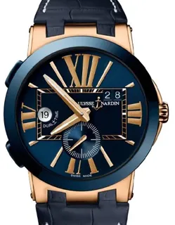 Ulysse Nardin Classico 246-00/43 Rose gold Blue