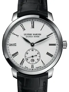 Ulysse Nardin Classico 3203-136-2/E0-42 Stainless steel White