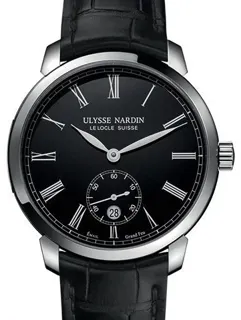 Ulysse Nardin Classico 3203-136-2/E2 Stainless steel Black