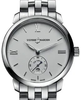 Ulysse Nardin Classico 3203-136-7/30 40mm Stainless steel White