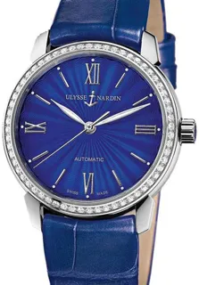 Ulysse Nardin Classico 8103-116B-2/E3 Stainless steel Blue