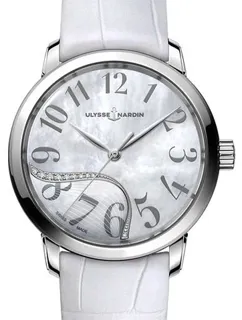 Ulysse Nardin Classico 8153-201/60-01 Stainless steel White