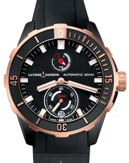 Ulysse Nardin Diver 1185-170-3/BLACK Rose gold and Titanium Black