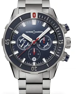 Ulysse Nardin Diver 1503-170-7M/93 Titanium Blue