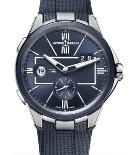 Ulysse Nardin Executive 243-20-3/43 Stainless steel Blue