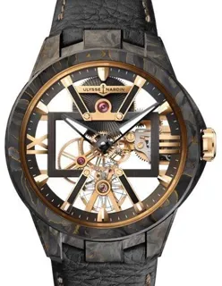 Ulysse Nardin Executive 3715-260/CARB Carbon fiber Golden