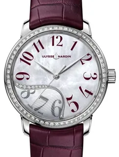 Ulysse Nardin Jade 8153-201B/60-06 Stainless steel Red and White