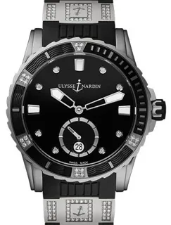 Ulysse Nardin Lady Diver 3203-190-3C/12.12 Stainless steel Black