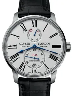 Ulysse Nardin Marine 1183-310/40 Stainless steel White