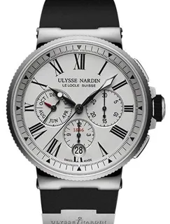 Ulysse Nardin Marine 1533-150-3/40 Stainless steel White