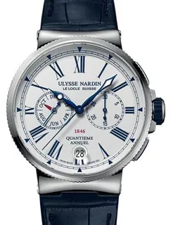 Ulysse Nardin Marine 1533-150/E0 Stainless steel White