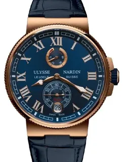 Ulysse Nardin Marine Chronometer Manufacture 1186-126/43 Rose gold Blue