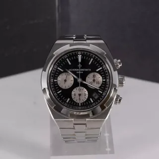 Vacheron Constantin Overseas Chronograph 5500V/110A-B481 42.5mm Stainless steel Black