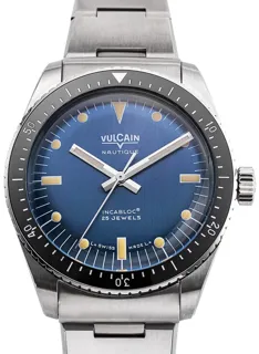 Vulcain Skindiver 660170A37.BHM286 Stainless steel Blue