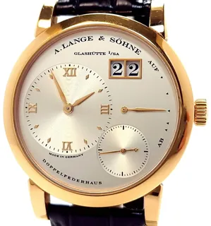 A. Lange & Söhne Lange 1 101.032 38.5mm Rose gold Silver