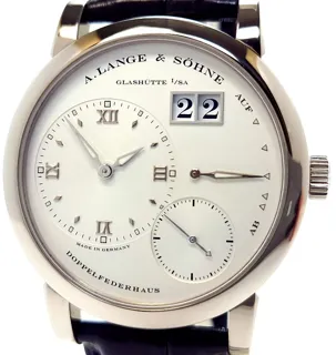 A. Lange & Söhne Lange 1 101.039 38.5mm White gold Silver