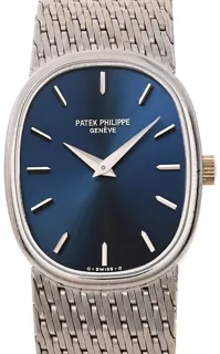 Patek Philippe Golden Ellipse 4226 23mm White gold Blue