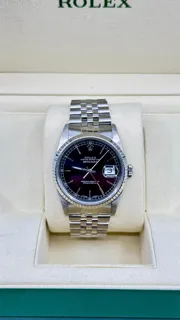 Rolex Datejust 36 16234 White gold and Stainless steel